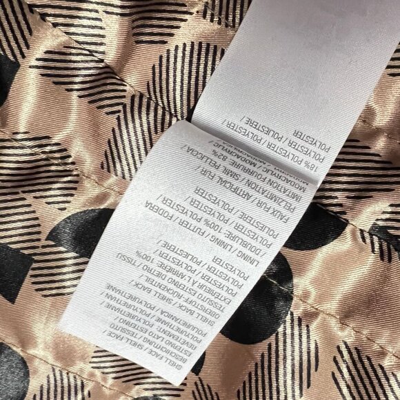 Dennis Basso Madison Avenue Faux Leather Moto Jacket Size 16 - Picture 3 of 13